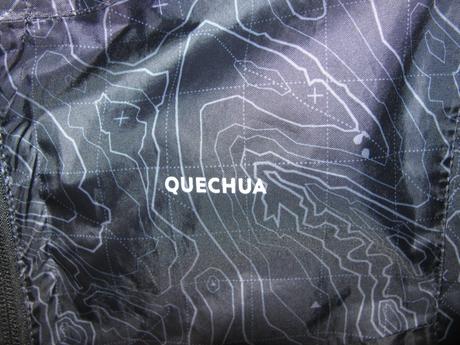 Chlapecká bunda s kapucí, větrovka, quechua,146