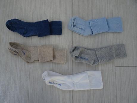 5x chlapecké ponožky vel. 0-3 m, f&f,62