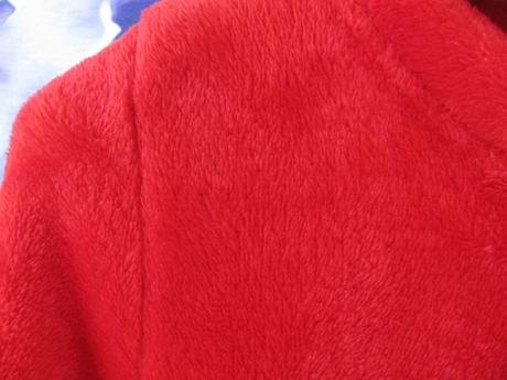 Krásná chlupatková mikina s hřejivou podšívkou, st. bernard,116