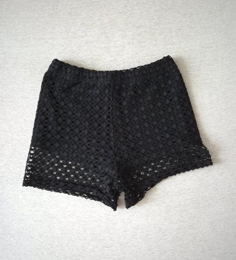 Krajkové kraťasy,vel.xs/s, xs