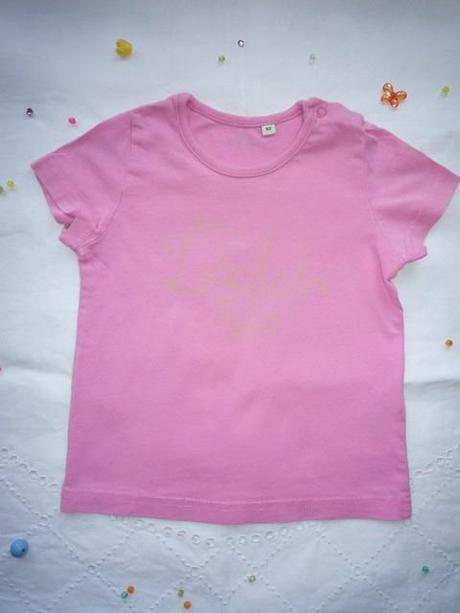 Bavlněné růžové tričko, tom tailor,92
