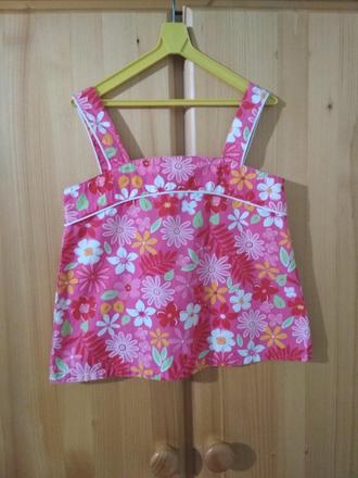 Veselý letní top pro holčičku, 110