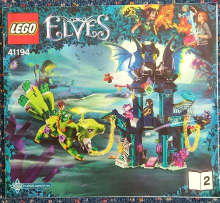 Lego elves 41194 noctura's tower earth fox rescue,