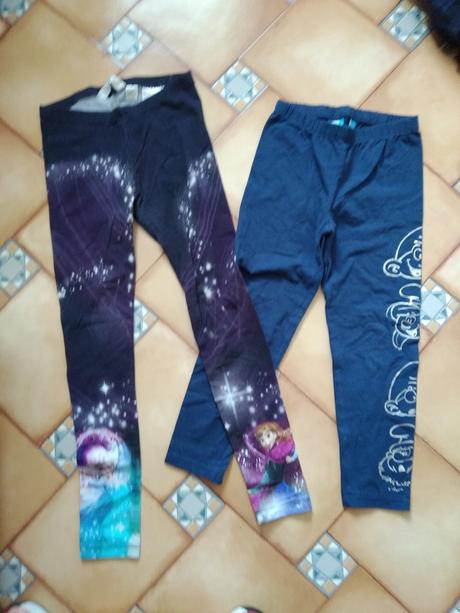 2x legíny, h&m,140