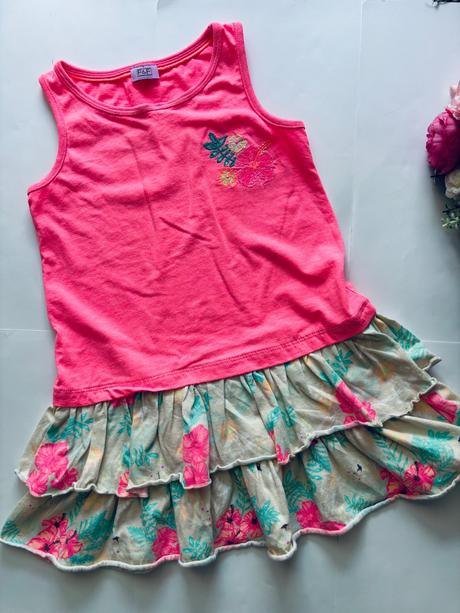 Ob/ šaty krátké - v.6/7 let, f&f,122