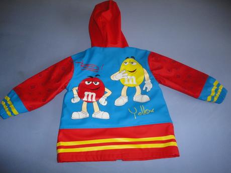 Pogumovaná bunda m&m, vel. 3 roky, 98