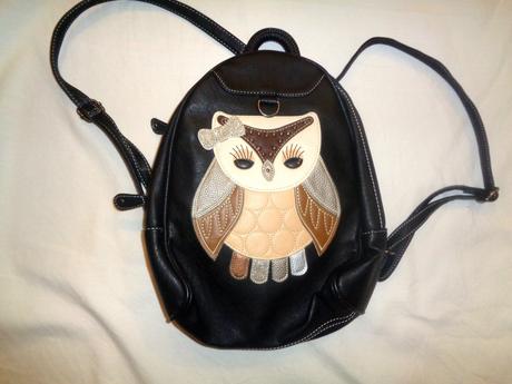 Kožený batůžek se sovičkou, jenny fairy