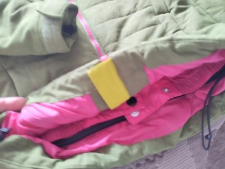 Krásná zimní kvalitní bunda ziener 128 jako nová, 128