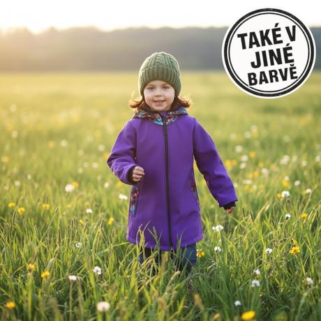 Softshellový kabátek s fleecem, 80 - 152