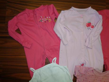 Overaly a body pro holčičku - 5 kusů, 68–80