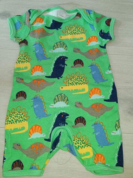Letní overal s dinosaury 56 miniclub, miniclub,56