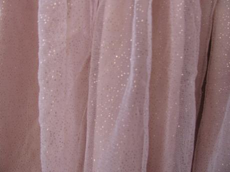 Růžová tylová sukně s třpytkou frozen, disney,122