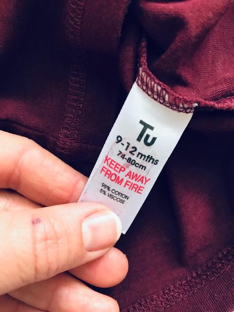 Triko vínové - v.9/12 měs., tu,80