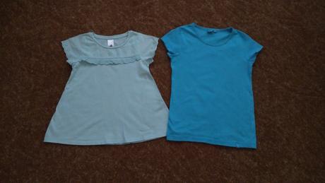 2x triko 122/128, 122