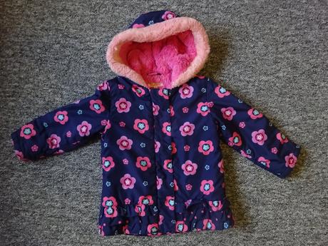 Bunda s kytičkami, vel. 98, bluezoo,98