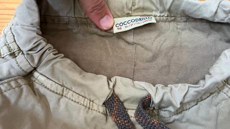 Podšité plátěné kalhoty, coccodrillo,98