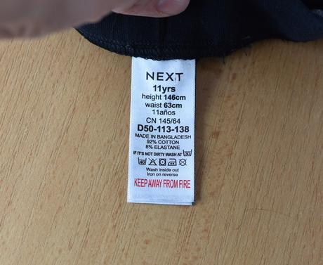 Legíny vel. 11 let, next,146