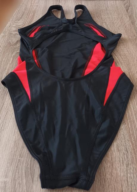 Dívčí/dámské plavky červeno černé axis, 40