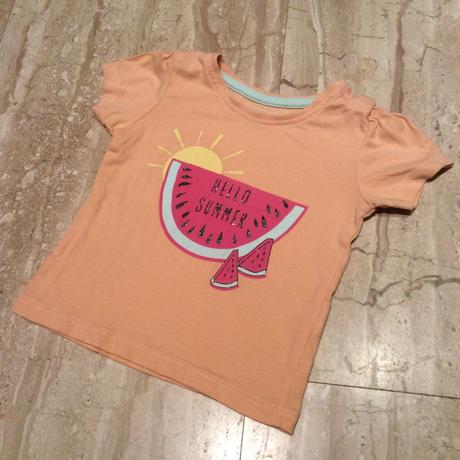 Bavlněné tričko s melounem, primark,74