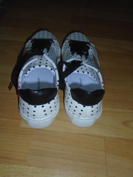 Tenisky puntík vel 39 25 cm nepromokavé, primark,39