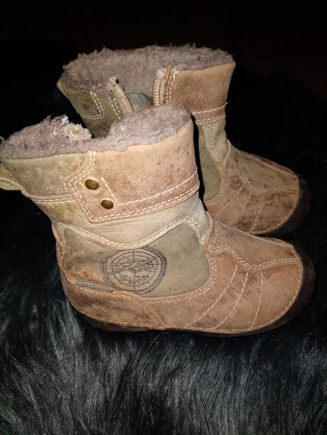 Dětské kozačky vel. 19, vnit.stélka 12.5 cm, d.d.step,19