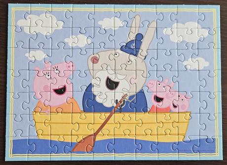 Puzzle prasátko pepa, peppa pig 4 v 1, trefl, 3+,