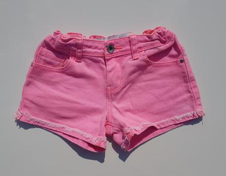 L208	dívčí džínové kraťasy vel. 128, denim co,128