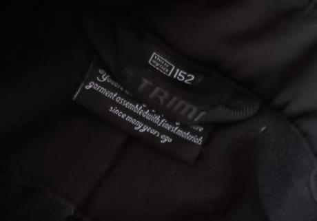 Kvalitní softshellové zimní kalhoty trimm, 152