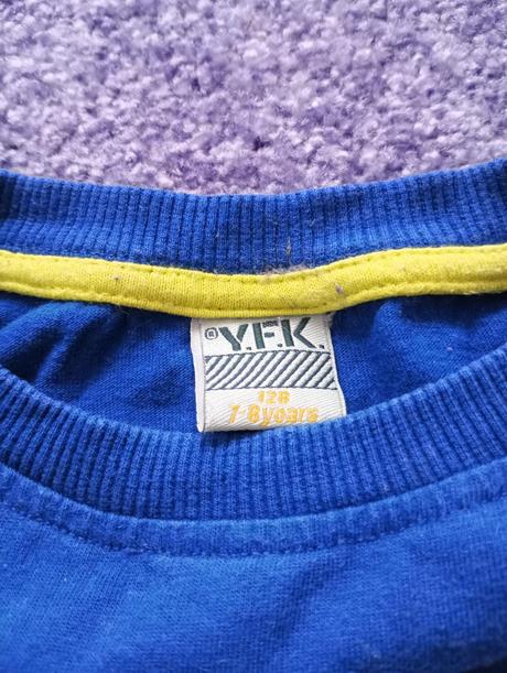 Tričko s přetíracími flitry yfk, 7-8 let, 128