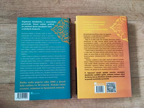 Knihy tajemství závojů a oči pouště,