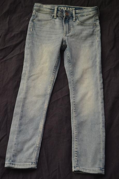 Strečové rifle,v.116 denim, denim,116