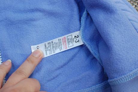 Bledě modrá mikina george, velikost 92/98, george,98