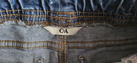 Dětské džíny, rifle, rifličky, vel.116, c&a, c&a,116