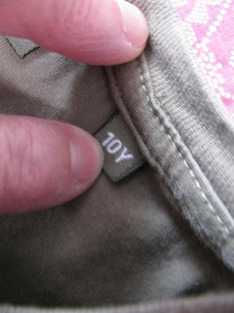 Bavlněné khaki tričko, unisex, deeluxe, 140