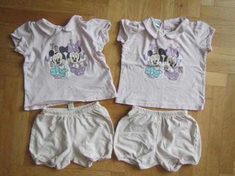 2x letní pyžamko disney, benetton baby, 80, 80