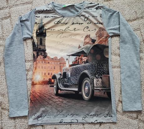 Tričko s dlouhým rukávem, 158