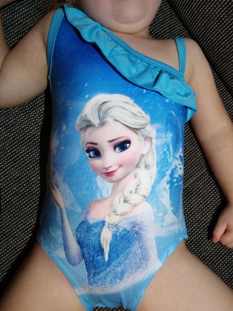 Ledové království - krásné plavky s motivem elsy, disney,98 / 104 / 110