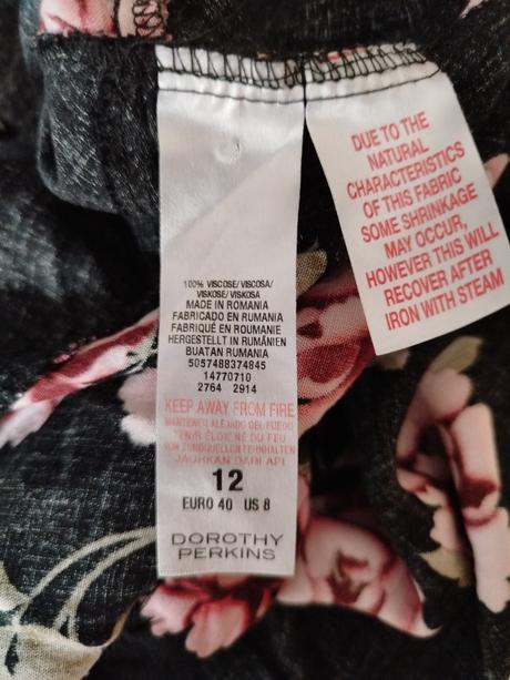 Sukně zn. dorothy perkins vel.40, dorothy perkins,40