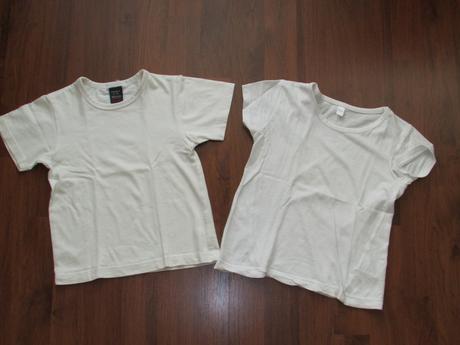 2x bílé tričko, next,98