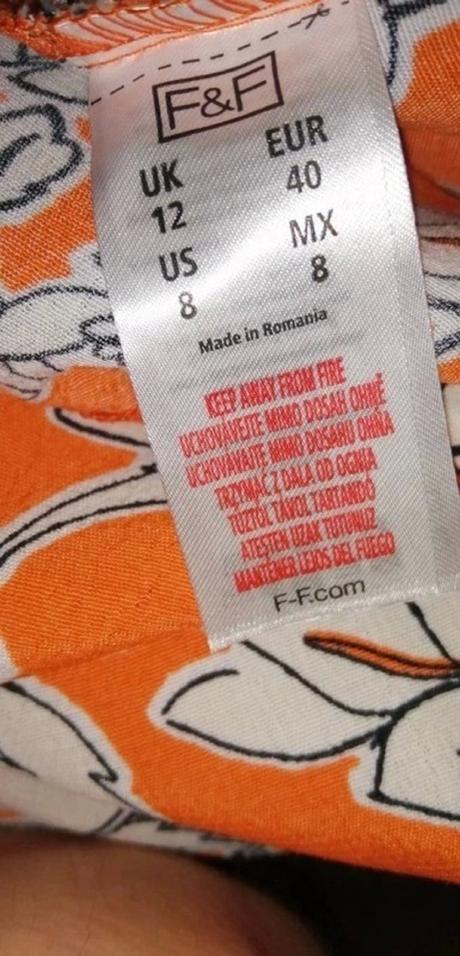 Krásné letní šaty - vel.m-max.l, f&f,m