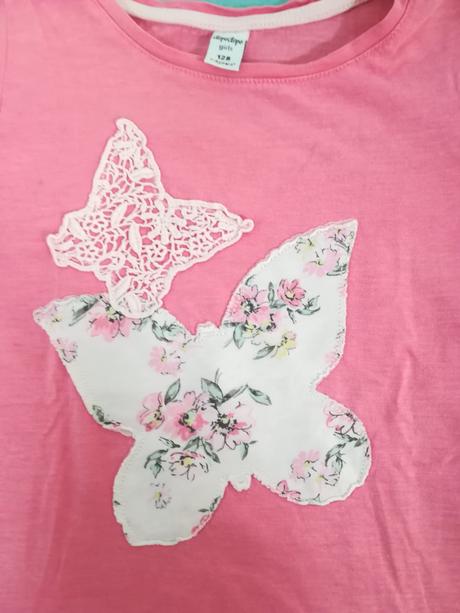 Tričko s motýly, dopodopo,128