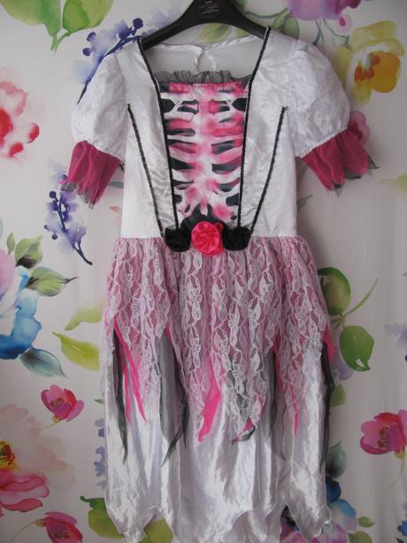 Karneval-šaty kostlivka, upírka halloween,