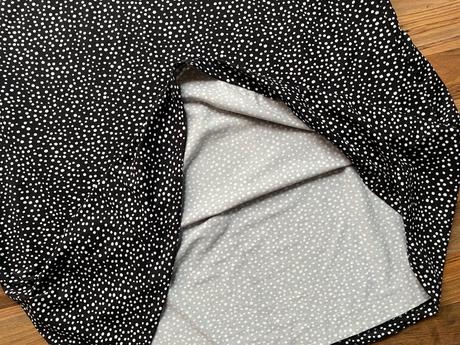 Puntíkaté šaty / tuinika, vel 44/ tedy cca xxl, ff, f&f,xxl