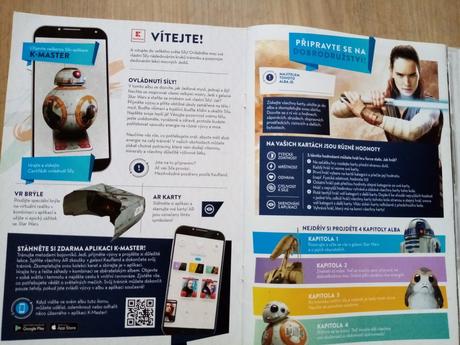 Kniha s kartičkami star wars, 