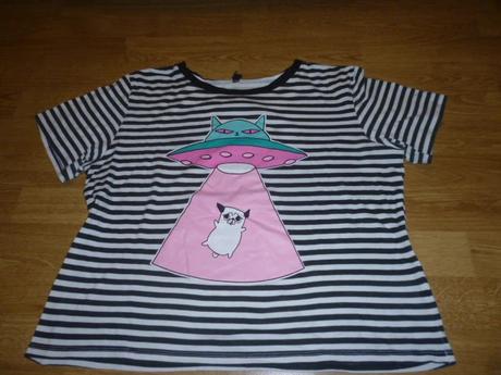 Pruhaté triko pro maminy vel.l, sinsay,l
