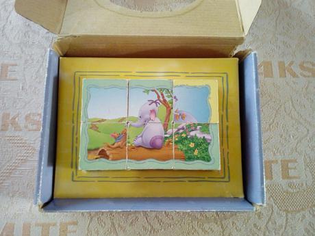 Dětské kostky medvídek pů,