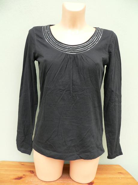 Černé tričko top esprit - vel.s/m, esprit,s