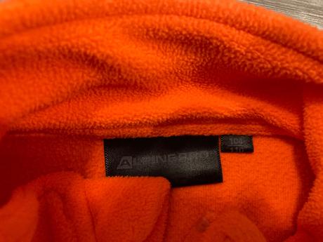 Fleecova mikina, alpine pro,104