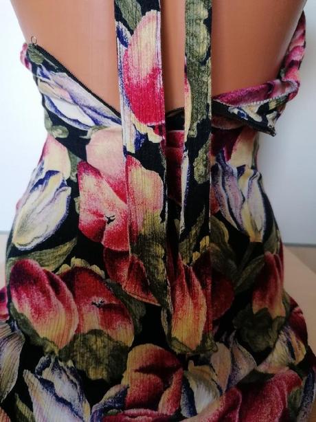 Letní šaty s ovocem, xs