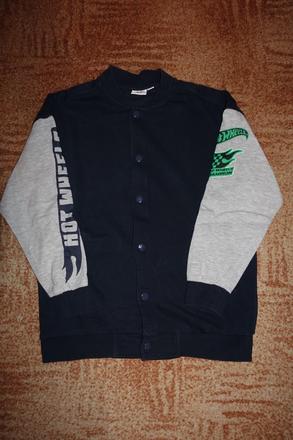 Chlapecká mikina hot wheels vel. 134-140, 134